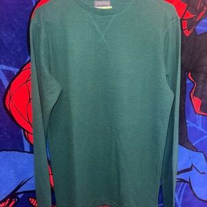 St. John's Bay Forest Green Long Sleeve Tee